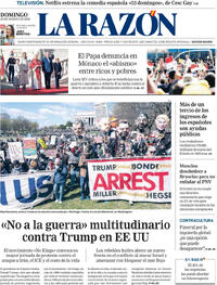 Portada La Razón 2026-03-29