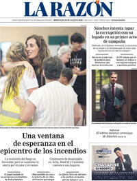 Portada La Razón 2026-07-29