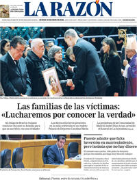 Portada La Razón 2026-01-30