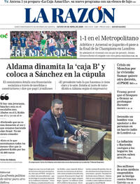 Portada La Razón 2026-04-30