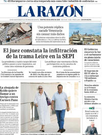 Portada La Razón 2026-06-30