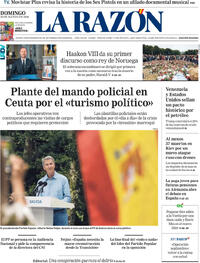 Portada La Razón 2026-08-30