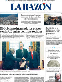 Portada La Razón 2026-03-31