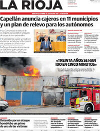 Portada periódico La Rioja 