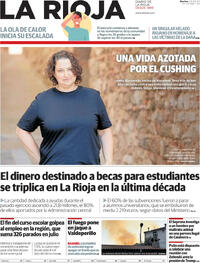 Portada periódico La Rioja 