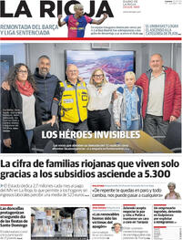 Portada periódico La Rioja 