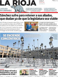 Portada periódico La Rioja 
