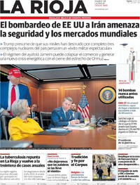 Portada periódico La Rioja 