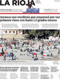 Portada periódico La Rioja