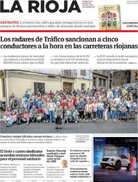 Portada periódico La Rioja