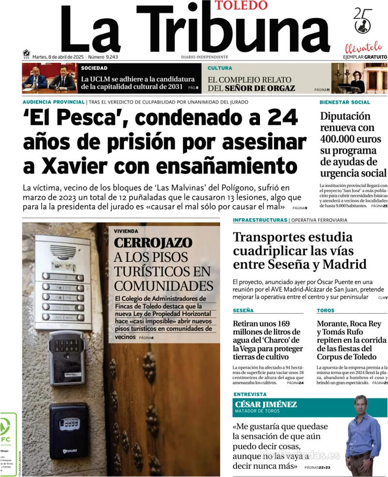 Portada La Rioja  2025-04-08