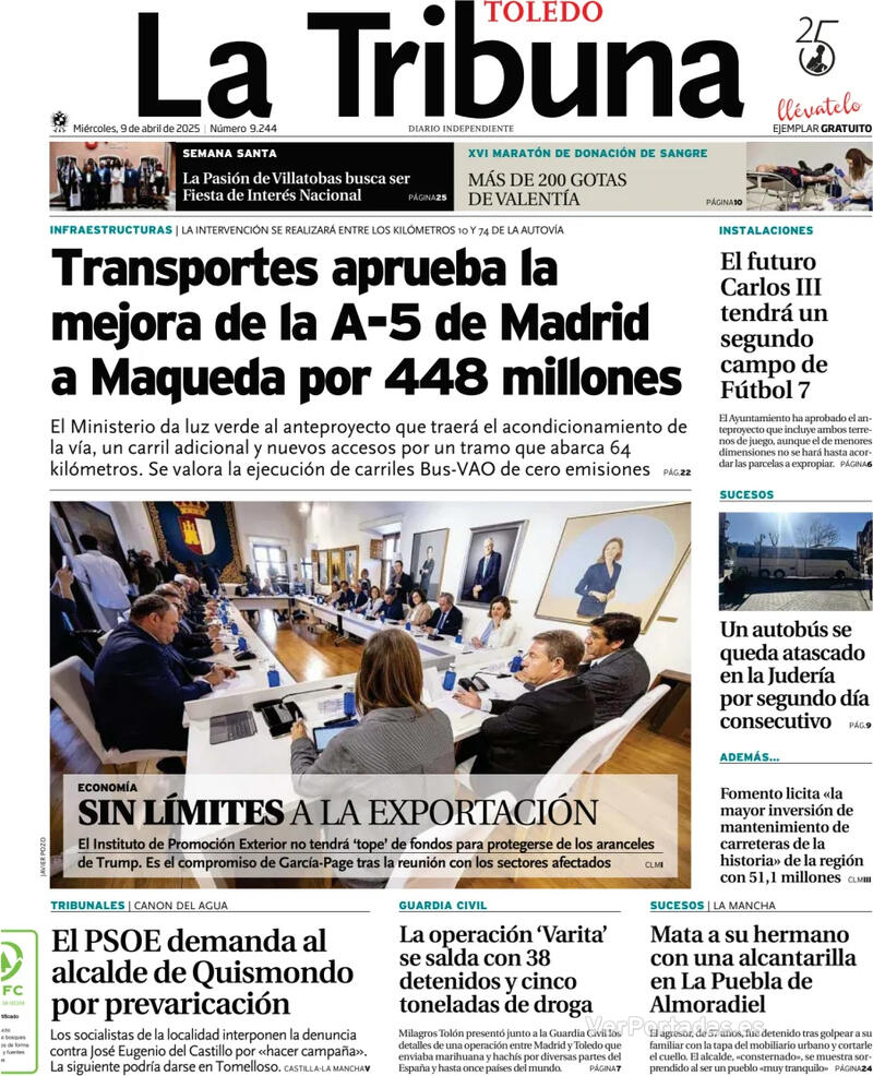 Portada La Rioja  2025-04-09