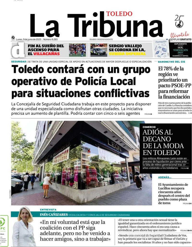 Portada La Rioja  2025-06-09