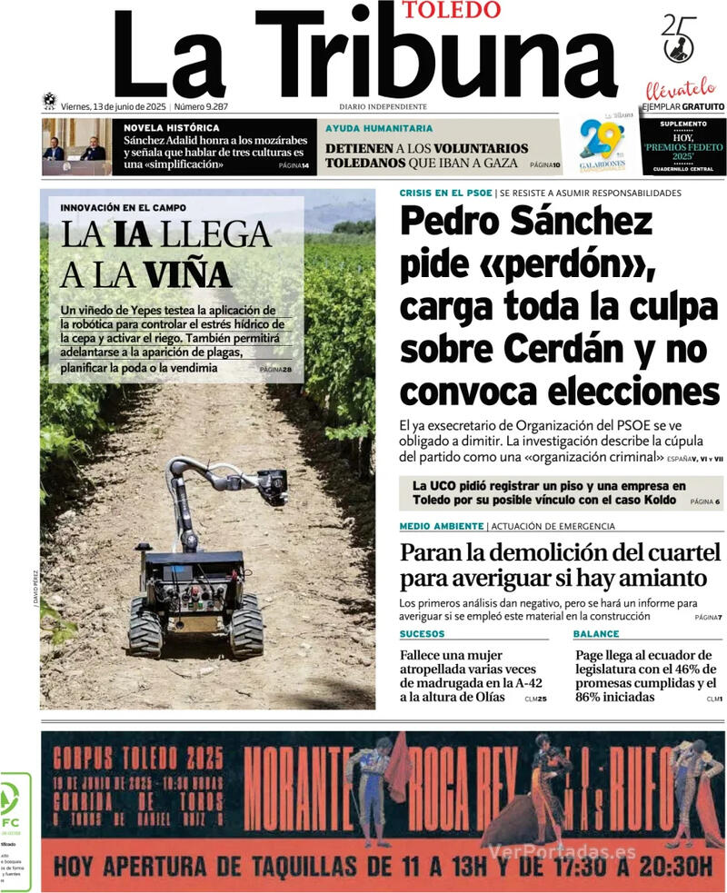 Portada La Rioja  2025-06-13