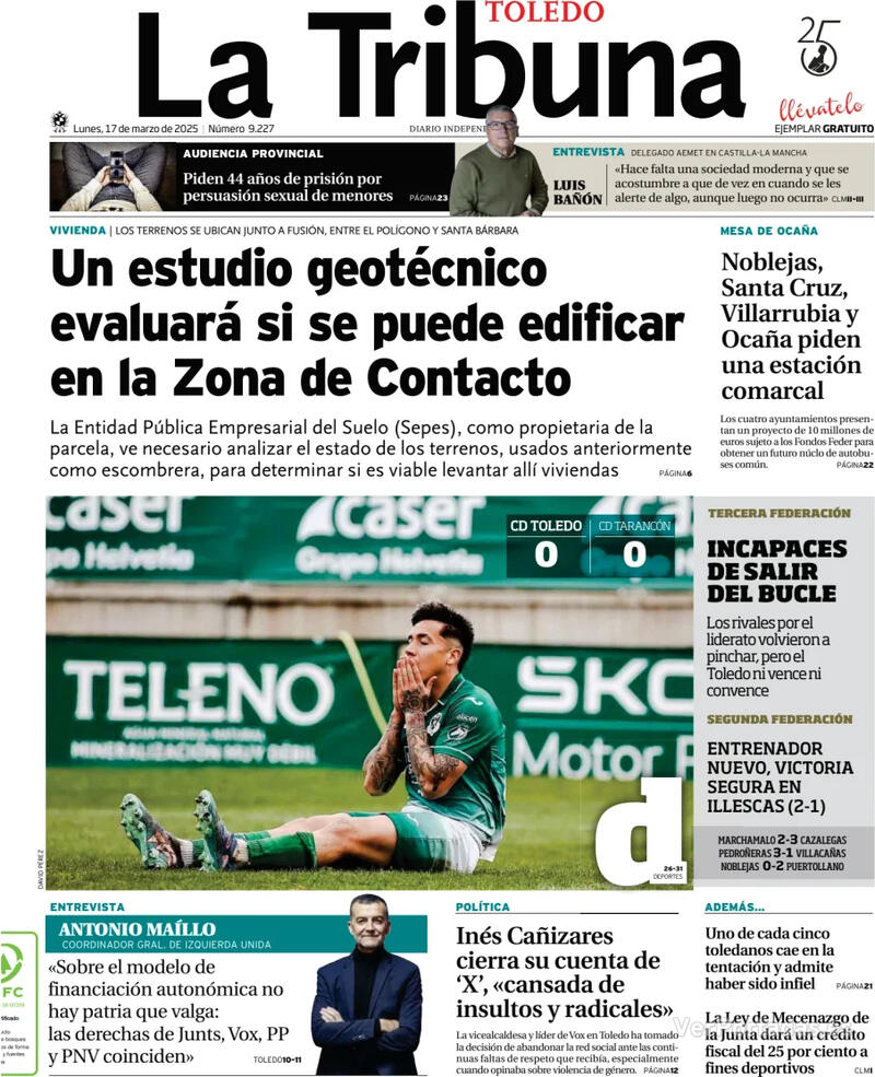 Portada La Rioja  2025-03-17