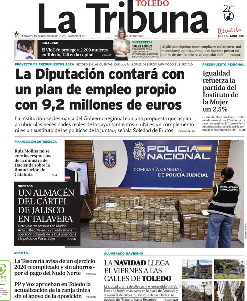 Portada La Rioja 2025-11-19