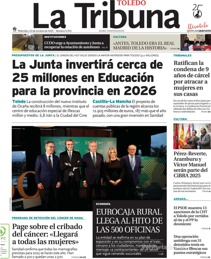Portada La Rioja 2025-10-22