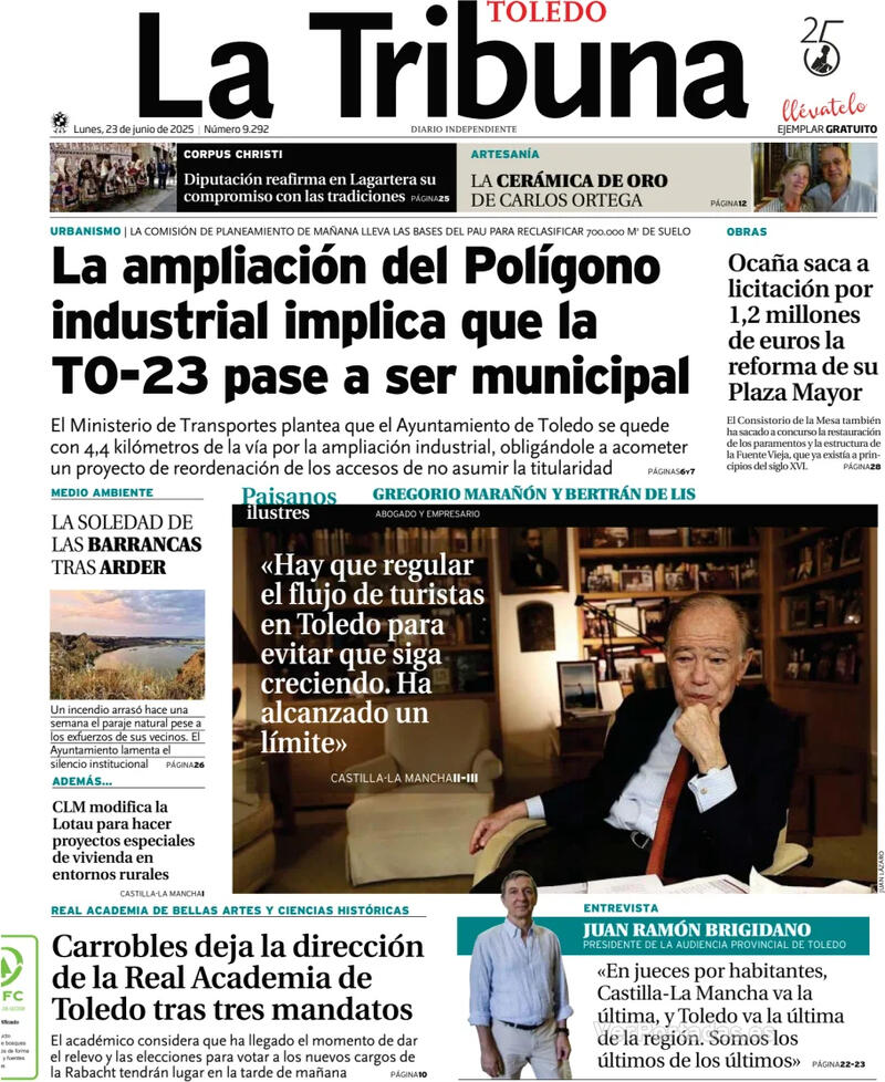 Portada La Rioja  2025-06-23