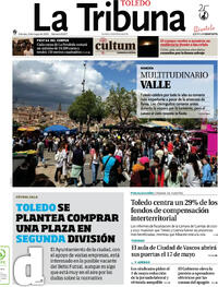 Portada periódico La Tribuna de Toledo