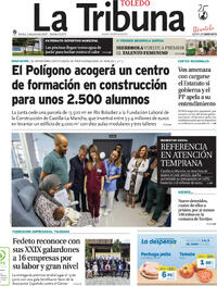 Portada periódico La Tribuna de Toledo