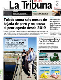 Portada La Tribuna de Toledo 2025-09-03