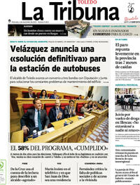 Portada La Tribuna de Toledo 2025-11-05