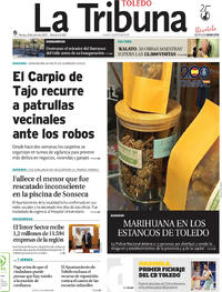 Portada periódico La Tribuna de Toledo