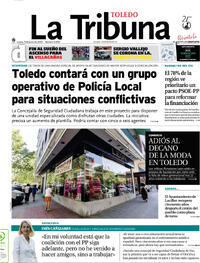 Portada La Tribuna de Toledo 2025-06-09