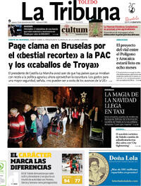 Portada La Tribuna de Toledo 2025-12-11