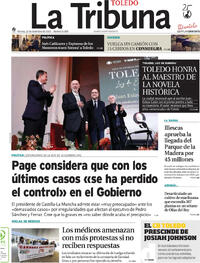 Portada La Tribuna de Toledo 2025-12-12