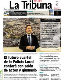 Portada periódico La Tribuna de Toledo