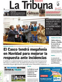 Portada La Tribuna de Toledo 2025-12-18
