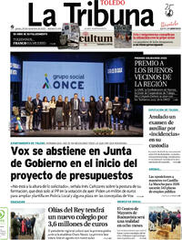 Portada La Tribuna de Toledo 2025-11-20