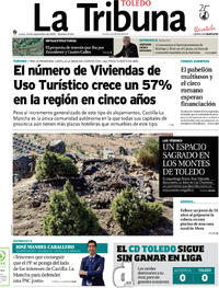 Portada La Tribuna de Toledo 2025-09-22