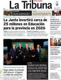 Portada La Tribuna de Toledo 2025-10-22