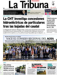 Portada periódico La Tribuna de Toledo