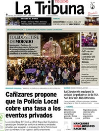 Portada La Tribuna de Toledo 2025-11-26