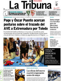 Portada La Tribuna de Toledo 2025-10-28
