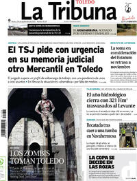Portada La Tribuna de Toledo 2025-09-30