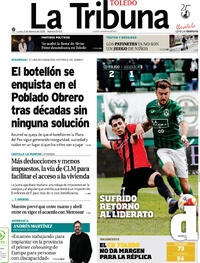 Portada La Tribuna de Toledo 2026-02-02