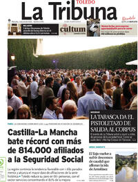 Portada La Tribuna de Toledo 2026-06-03