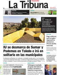 Portada La Tribuna de Toledo 2026-09-08
