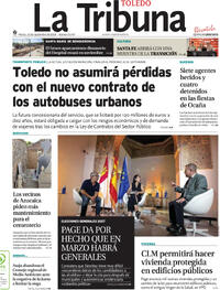 Portada La Tribuna de Toledo 2026-09-15