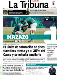 Portada La Tribuna de Toledo 2026-01-19