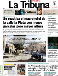 Portada La Tribuna de Toledo 2026-03-20