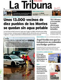 Portada periódico La Tribuna de Toledo