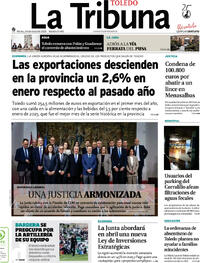 Portada La Tribuna de Toledo 2026-03-24