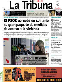Portada La Tribuna de Toledo 2026-03-27
