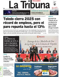 Portada La Tribuna de Toledo 2026-01-28