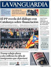 Portada La Vanguardia 2016-11-14